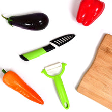 Ceramic Revolution Series Utility Knife and Peeler Gift Set - 2pc - Goyaldeal.com