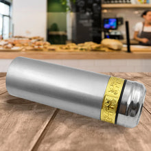 Stainless Steel Water Bottle Leak Proof, Rust Proof, Hot & Cold Drinks, Gym Sipper BPA Free Food Grade Quality, Steel fridge Bottle For office / Gym / School (350 Ml Approx) - Goyaldeal.com