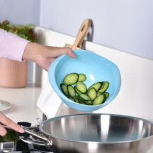 Plastic Rice Bowl / Food Strainer Thick Drain Basket for Rice, Vegetable & Fruit, Strainer Colander, Fruit Basket, Pasta Strainer, Washing Bowl (1 pc ) - Goyaldeal.com