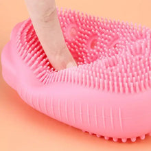 Super Soft Silicone Bath Brush – Double-Sided Body Scrubber for Deep Cleansing & Exfoliation (1 Pc) - Goyaldeal.com