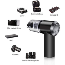 2 in 1 Wireless Vacuum Cleaner – 120W Handheld USB Rechargeable for Home & Car (1 Pc) - Goyaldeal.com