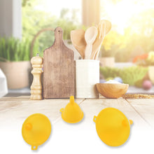 Multipurpose Funnel 3 Size Small , Medium & Big Plastic Funnel For kitchen and laboratory Use (3 Pc Set) - Goyaldeal.com