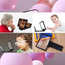 3D Phone Screen Magnifier Video Screen Amplifier Expander Holder Bracket for Mobile Phone Screen Zoom Display (1 Pc) - Goyaldeal.com