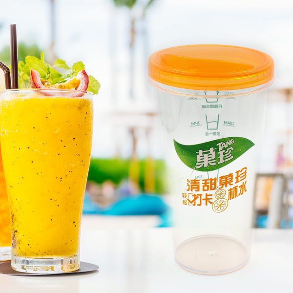 Plastic Water, Coffee Cup For Home Outdoor Works, Appreciation and Motivation Portable Plastic Coffee Cup / Tumbler for Travel, Home, Office, Gift for Travel Lovers - Goyaldeal.com