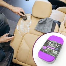 Cockpit Sponge - Polishing Sponge Cleaning Sponge Foam Perfect for Car Polish, Dust Cleaner Car Accessories for Women Men Car Cleaning Supplies Auto Detailing Tools, Sponge Perfect for Car Polish, Paint Care, Washing (1 Pc) - Goyaldeal.com