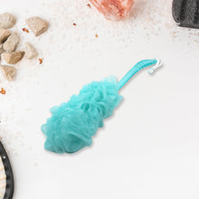 Loofah Back Scrubber for Shower, Long Handle Bath Sponge Shower Brush, Soft Nylon Mesh Back Cleaner Washer, Body Bath Brush for Women and Men, Bathroom Shower Accessories (45 Cm) - Goyaldeal.com