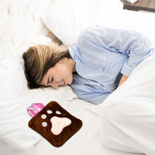 Paw Print Small Hot Water Bag with Cover for Pain Relief - Goyaldeal.com