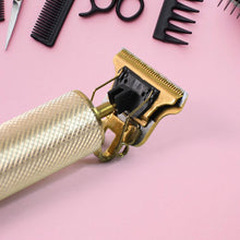 Men's Hair Trimmer & Beard Clipper with 4 Adjustable Blades & Cleaning Brush, Hair accessories - Goyaldeal.com