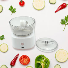 Portable Mini Food Processor Chopper Electric Veggie Chopper 3 Blades With Charching Cable Type C, Vegetable Chopper, Garlic Chopper Food Grinder for Chopping Ginger, Pepper Chili, Onion, Fruit, Meat - Goyaldeal.com