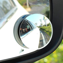 Blind Spot Round Wide Angle Adjustable Convex Rear View Mirror - Pack of 2 - Goyaldeal.com