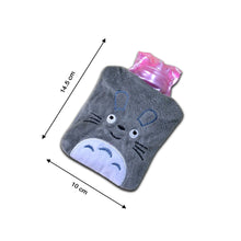 Totoro Cartoon Small Hot Water Bag with Cover for Pain Relief - Goyaldeal.com