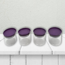 Airtight Plastic 4 Pc Storage Container Set, With Tray Dry Fruit Plastic Storage Container Tray Set With Lid & Serving Tray For Kitchen - Goyaldeal.com
