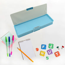 Magnetic Geometry Box - Double-Sided Pencil Case with Calculator for Students - Goyaldeal.com