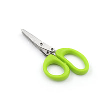 Multifunction Vegetable Stainless Steel Herbs Scissor with 3 Blades - Goyaldeal.com