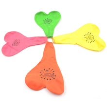 Heart shaped balloons Kinds of Rainbow Party Latex Balloons for Birthday / Anniversary / Valentine's / Wedding / Engagement Party Decoration Multicolor (4 Pcs Set) - Goyaldeal.com
