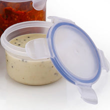 Plastic Liquid Round Airtight Food Storage Container with Leak Proof Locking Lid - Goyaldeal.com