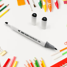 Fancy Art Markers, 24 Colors Double-ended Art Markers Alcohol Based Advanced Art Markers With Plastic Box For Painting, Coloring, Sketching And Drawing For Kids & Adult (1 Set 24 Pc) - Goyaldeal.com