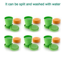 Portable Folding Travel Cup with Lid | Compact Expandable Tumbler for Kids & Camping - Goyaldeal.com