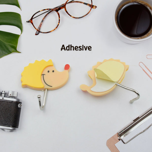 Multipurpose Self-Adhesive Hooks (Heavy Duty): Bathroom, Kitchen, Office - Goyaldeal.com