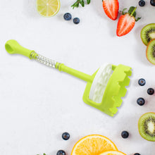 Multi Functional One-Handed Plastic Manual Mashed Potatoes Masher, Mash Sweet Potato Masher with Comfort Grip and Stainless-Steel Spring Design for Nonstick Pans (1 Pc) - Goyaldeal.com