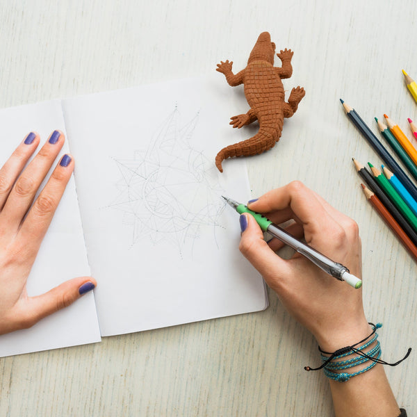 CROCODILE SHAPED ERASERS ANIMAL ERASERS FOR KIDS, CROCODILE ERASERS 3D ERASER, MINI ERASER TOYS, DESK PETS FOR STUDENTS CLASSROOM PRIZES CLASS REWARDS PARTY FAVORS - Goyaldeal.com