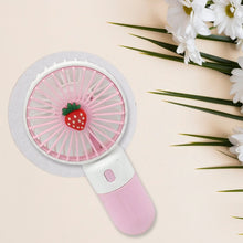 Portable Small Electric Fan Handheld, Rechargeable Mini Student Handheld Dormitory Class Personal Fan - Goyaldeal.com
