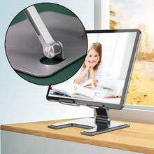 Tablet Stand Metal Alloy Adjustable Bracket, Suitable For tablet Computers for Desk Ergonomic Foldable Metal Tablet Holder/Tablets/Mobile Phones - Goyaldeal.com