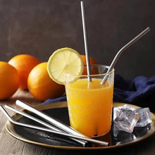Reusable Stainless Steel Straws with Case for Drinking (4 Pc, Eco-Friendly) - Goyaldeal.com