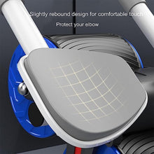 Abdominal Roller Wheel, Automatic Rebound Sponge Handle, Double Wheel Abdominal Roller, Non-Slip Timer Function with Elbow Support for Exercises for Body Fitness Strength Training Home Gym - Goyaldeal.com