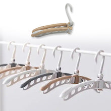 Portable Folding Clothes Hanger (1 Pc): 360° Rotation, Travel, Adjustable - Goyaldeal.com