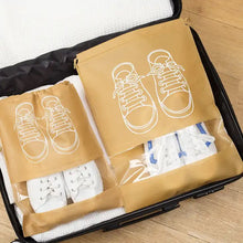 BEACH BAG SHOES STORAGE BAG CLOSET ORGANIZER NON-WOVEN TRAVEL PORTABLE BAG WATERPROOF POCKET CLOTHING CLASSIFIED HANGING BAG SHOE BAG LUGGAGE TRAVEL PORTABLE SHOE POUCH NON WOVEN TRANSPARENT WINDOW (3 PC ) - Goyaldeal.com
