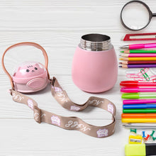 Stainless Steel Kitten / Bottle Vacuum Insulated Cup With Handle & Strap (700 ML)