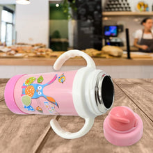 Stainless Steel Water Bottle With Handle & Straw Leak Proof, Rust Proof, Hot & Cold Drinks, Gym Sipper BPA Free Food Grade Quality, Steel fridge Bottle For office / Gym / School (350 Ml) - Goyaldeal.com