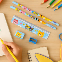 Wooden Pencil Set (5 Pc): School Supplies, Stationery Set for Kids - Goyaldeal.com