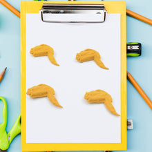 Cute Chicken Wing & Leg Erasers for Kids & Students (8 Pc Set) - Goyaldeal.com