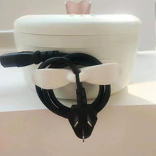 Power Plug Holder Organizer for Appliances Tidy Cord Winder Cable Organizer Self Adhesive Wire Wrap Holder for Coffee Maker Pressure Etc (1 Pc / 8x3 Cm / Small) - Goyaldeal.com