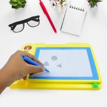 Children Magic Slate Pen Doodle Pad Erasable Drawing Easy Reading Writing Learning Graffiti Board Kids Gift Toy Magnetic Painting Sketch Pad for Baby Children (1 Pc Mix Color) - Goyaldeal.com