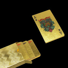 Gold Plated Poker Playing Cards (Golden) - Goyaldeal.com