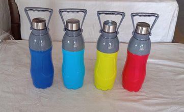 Plastic Sports Bottle (1.8L): Insulated, Leakproof, BPA-Free (Mix Color) - Goyaldeal.com