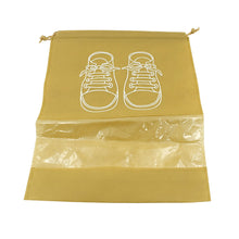 BEACH BAG SHOES STORAGE BAG CLOSET ORGANIZER NON-WOVEN TRAVEL PORTABLE BAG WATERPROOF POCKET CLOTHING CLASSIFIED HANGING BAG SHOE BAG LUGGAGE TRAVEL PORTABLE SHOE POUCH NON WOVEN TRANSPARENT WINDOW (3 PC ) - Goyaldeal.com