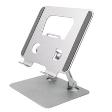 Tablet Stand Metal Alloy Adjustable Bracket, Suitable For tablet Computers for Desk Ergonomic Foldable Metal Tablet Holder/Tablets/Mobile Phones - Goyaldeal.com
