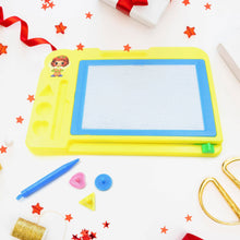 Children Magic Slate Pen Doodle Pad Erasable Drawing Easy Reading Writing Learning Graffiti Board Kids Gift Toy Magnetic Painting Sketch Pad for Baby Children (1 Pc Mix Color) - Goyaldeal.com