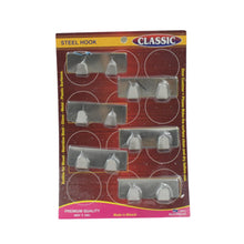 Self-Adhesive Wall Hooks (6 Pcs): Stainless Steel, Multipurpose for Home - Goyaldeal.com