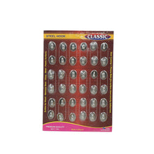 Multipurpose Small Stainless Steel Wall Hanging Hook 36 pc - Goyaldeal.com
