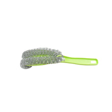 Wire Kitchen Washing Brush, Plastic Small Brush, Cleaning Brush, Bend Handle Pot Washing Brush (2 Pc) - Goyaldeal.com