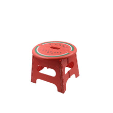 Mix Color Creative Thickening Folding Stool, Fruit Pattern Plastic Low Stool for Kindergarten Small Bench Hinge Handle Design,Learn Game Children's Kids Table Indoor Household Children's Chair Lightweight - Goyaldeal.com