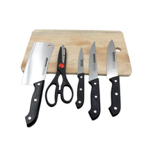 Stainless Steel 6 Piece Kitchen Knife Knives Set For Home Restaurant - Goyaldeal.com
