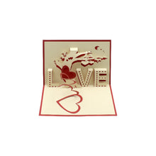 3D Paper Wish Card High Quality Paper Card All Design Card Good Wishing Card  (Birthday , Valentine , love , Christmas Card) (1Pc ) - Goyaldeal.com