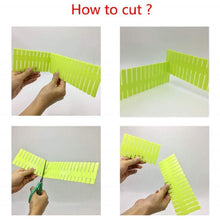 Adjustable Drawer Dividers (4 Pc Set): Organize Cabinets & Closets - Goyaldeal.com