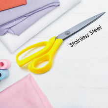 Scissors for craft work paper cutter Scissor stainless steel All Purpose Ergonomic Comfort Grip Office Scissors Craft Shears Sharp Scissors (9 Inch) - Goyaldeal.com